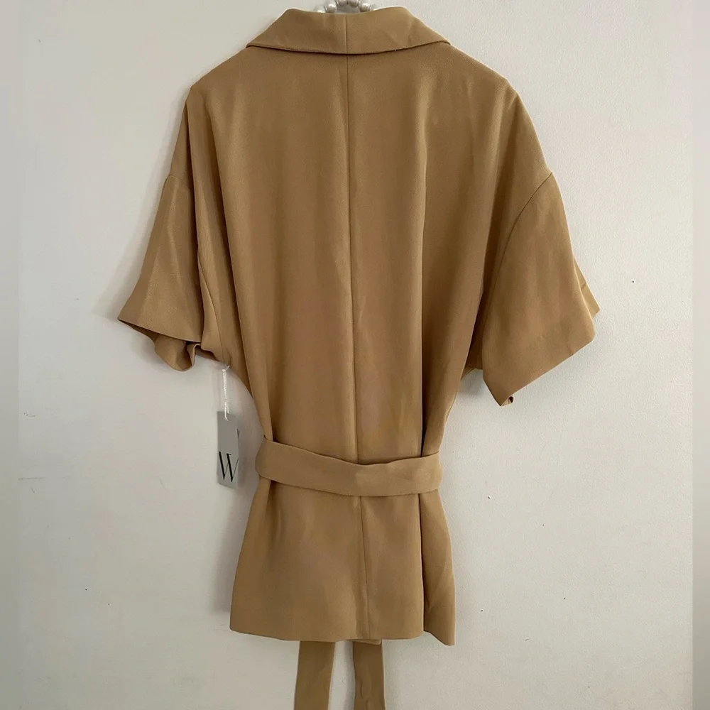 Worthington| NWT Oversized Tan Blazer - Picture 8 of 13